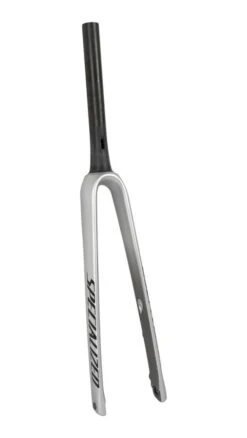 FRK MY21 Specialized Tarmac SL7 10R 700C TA Carbon 12X100mm Disc 47mm Offset Size 44cm Ltsil/Smk/Black