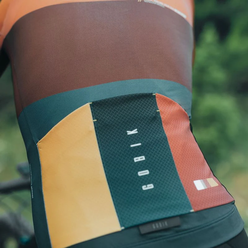 Pacer Long Sleeve Jersey Gobik Unisex Walnut 4 Pacer Long Sleeve Jersey Gobik Unisex Walnut - Image 4