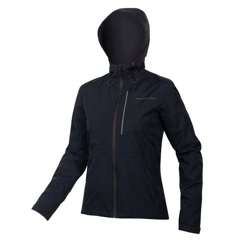 Hummvee Waterproof Jacket Hood Endura Woman Black 1 Hummvee Waterproof Jacket Hood Endura Woman Black