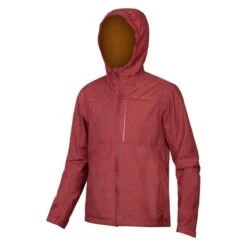 Hummvee Hood Waterproof Jacket Hardshell Endura Man Cocoa