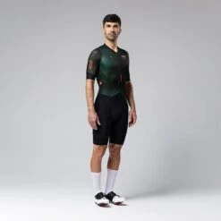 Aero Brooklyn K10 Skinsuit Gobik Man Emerald -Bicycle Equipment Store 861686 800 auto