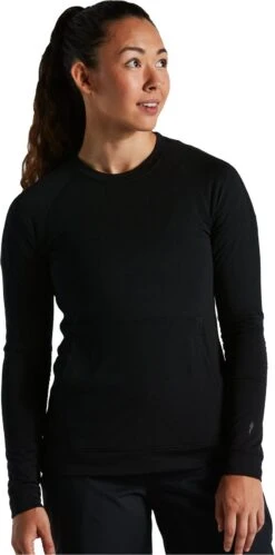 Trail-series Thermal Jersey Long Sleeve Specialized Woman Black