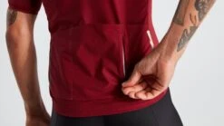 SL R Logo Short Sleeve Jersey Specialized Men Maroon -Bicycle Equipment Store 895007 800 auto