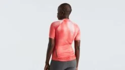 SL Air Distortion Short Sleeve Jersey Specialized Woman Vivid Coral -Bicycle Equipment Store 895236 800 auto