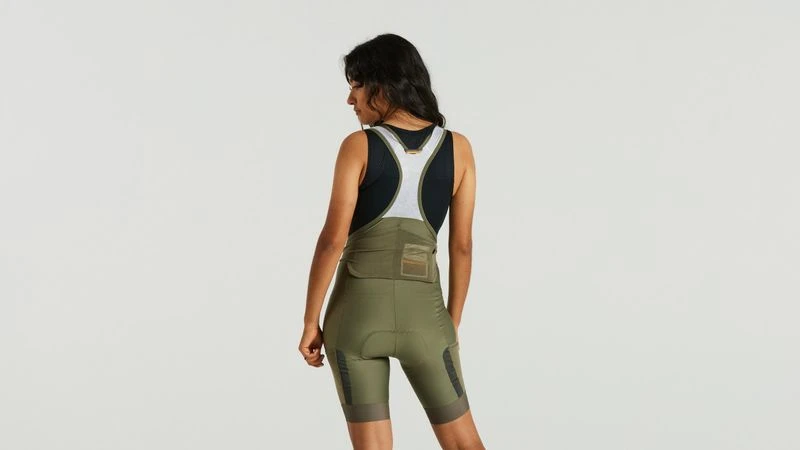 Adventure Swat Bib Short Specialized/Fjällräven Woman Green 3 Adventure Swat Bib Short Specialized/Fjällräven Woman Green - Image 3