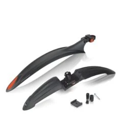 2-Pack Front/Rear Mudguards XLC MG-C22 Mtb/Trekking Black