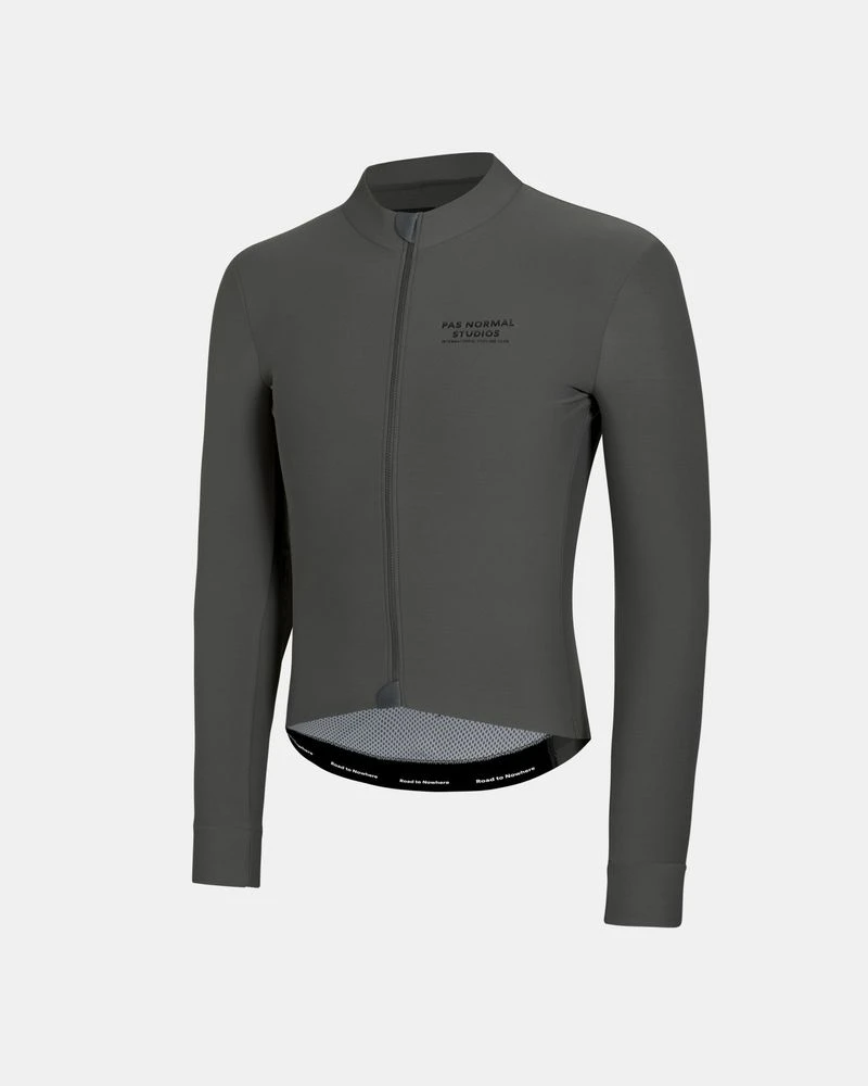 Pas Normal Studios Mechanism Long Sleeve Jersey Man Dark Grey 2 Pas Normal Studios Mechanism Long Sleeve Jersey Man Dark Grey - Image 2