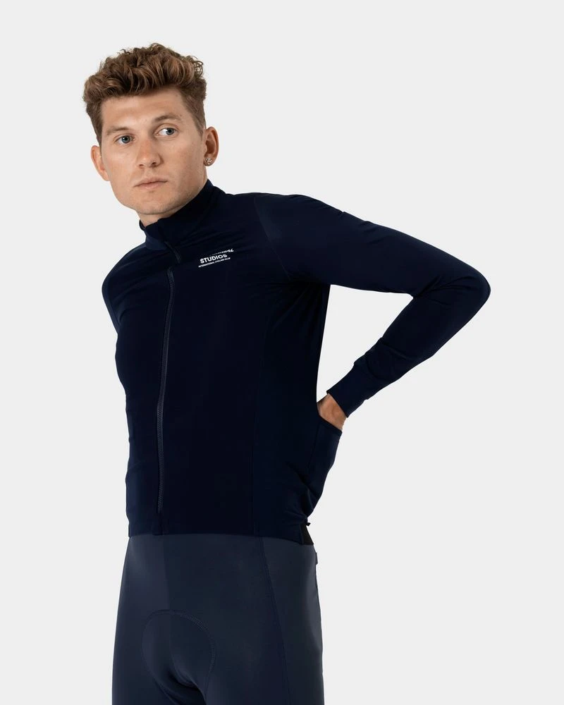 Pas Normal Studios Mechanism Thermal Long Sleeve Jersey Man Navy 3 Pas Normal Studios Mechanism Thermal Long Sleeve Jersey Man Navy - Image 3