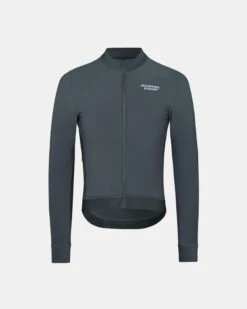 Pas Normal Studios Essential Long Sleeve Jersey Man Dark Grey