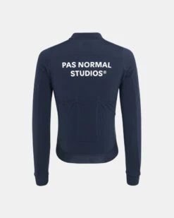 Pas Normal Studios Essential Long Sleeve Jersey Man Navy -Bicycle Equipment Store 984894 800 auto