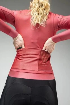 Long Sleeve Jersey Hyder Gobik Woman Amaranth -Bicycle Equipment Store 987033 800 auto