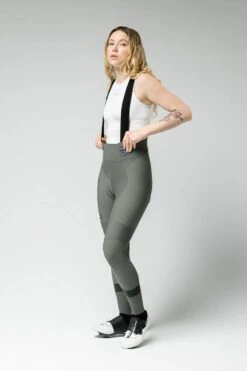 Bib Tights Absolute 6.0 K9 Gobik Woman Evergreen